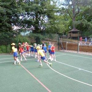 Netball & Tennis Courts at Holy Cross Prep