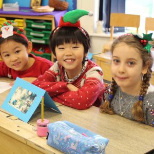 Students smiling for a photo