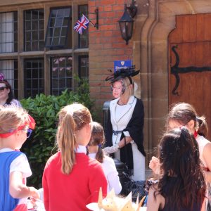 Students playing jubilee games