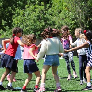 Group of children playing