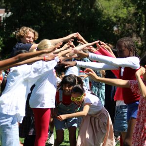 Group of children playing